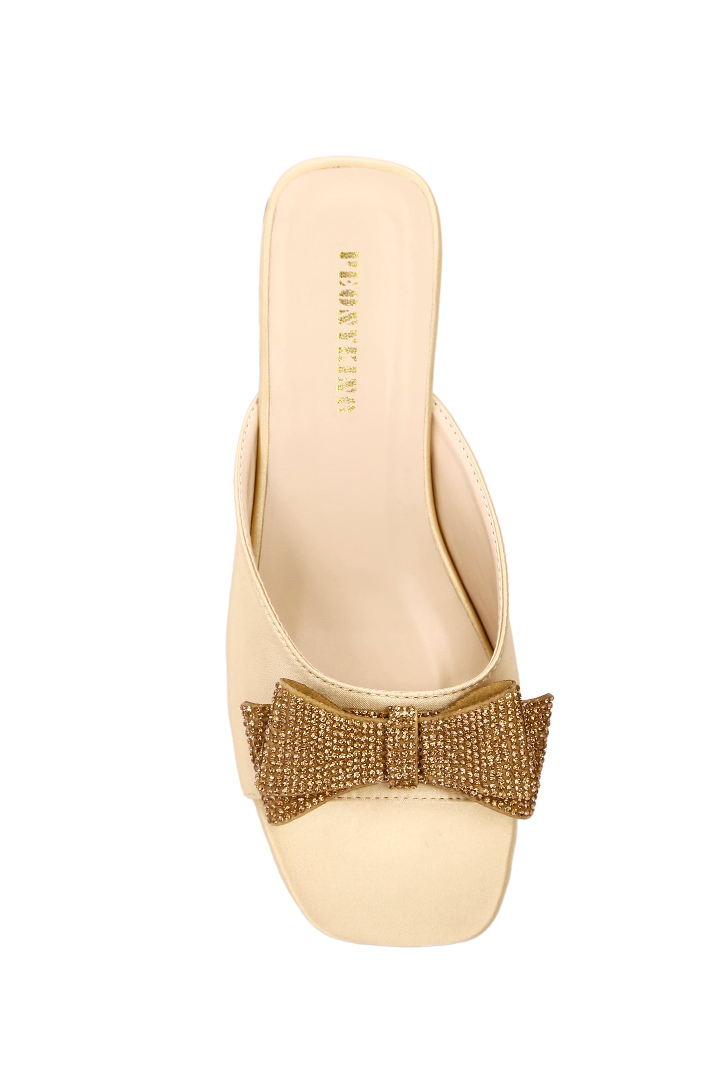 Silk fabric women's shoes, diamond-embedded bow fashionable women's sandals 6239-1