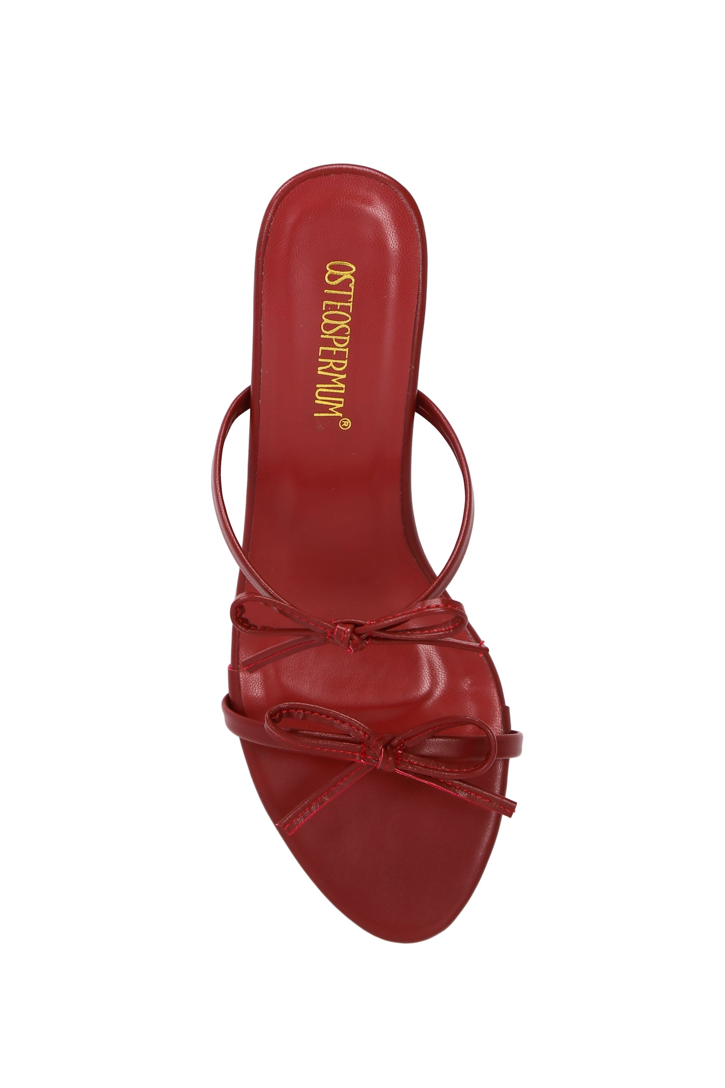 Women's High Heel Fashion Party & Vacation Style Burgundy Angora Red Bow Cocktail High Heels 1161-1