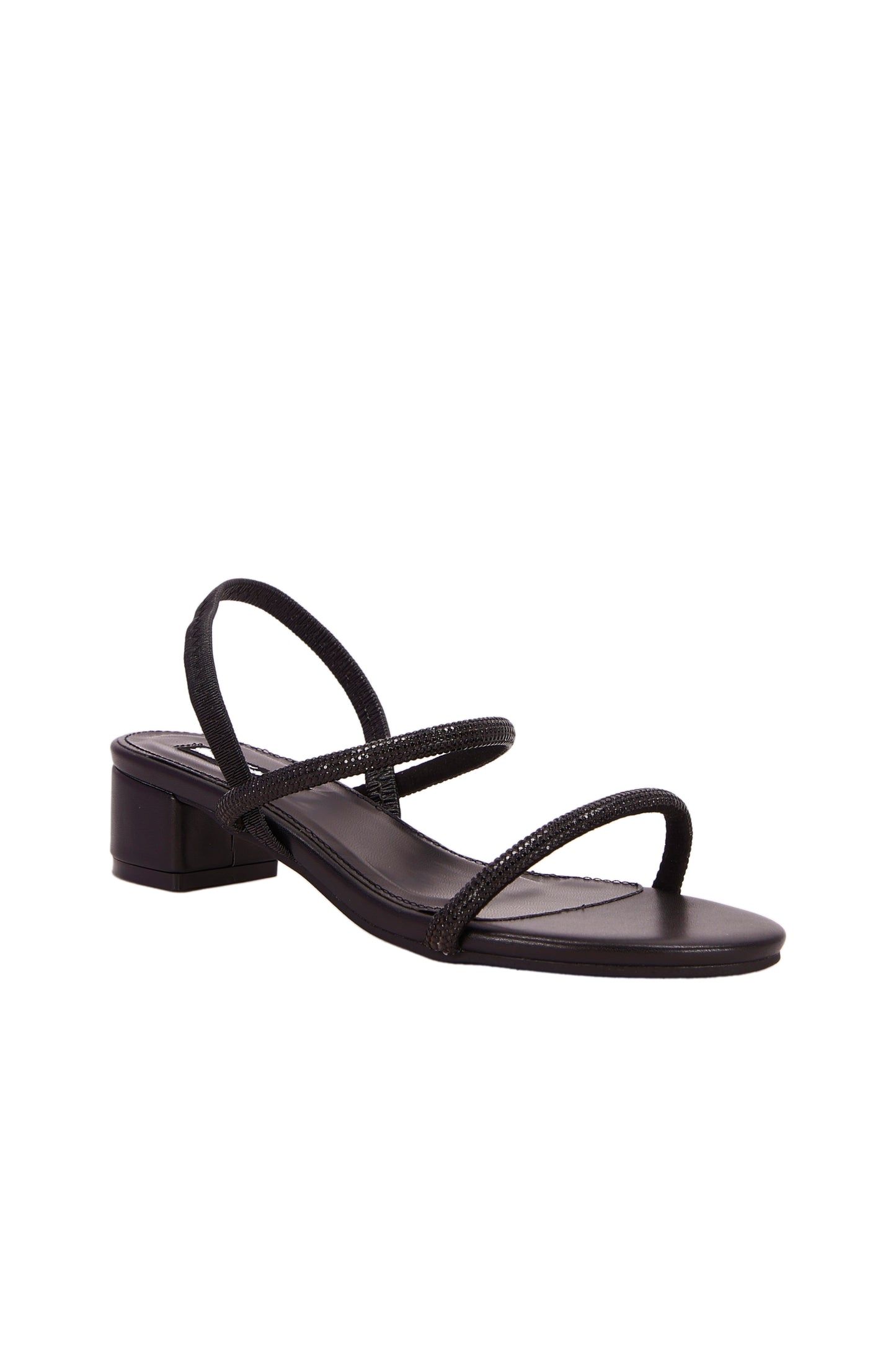 Spring and summer popular diamond strap mid-heel women's shoes (with heel strap) 914-1