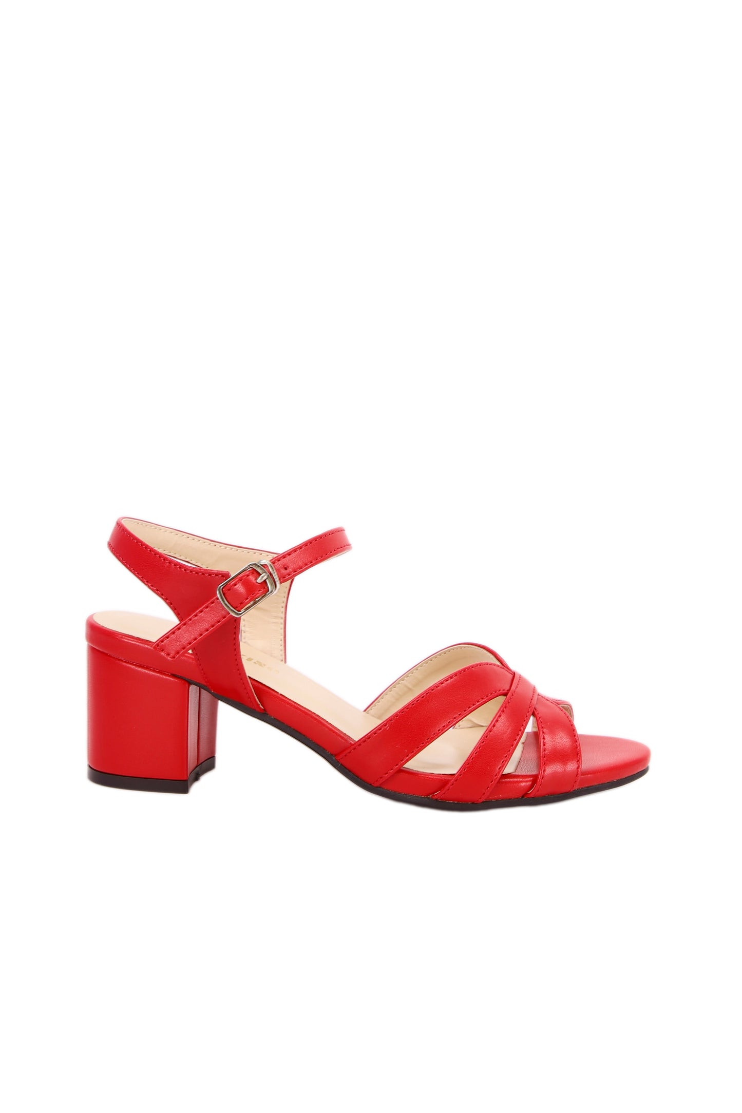 Spring and summer popular mid-heel women's shoes (with back ankle strap) 955-A1