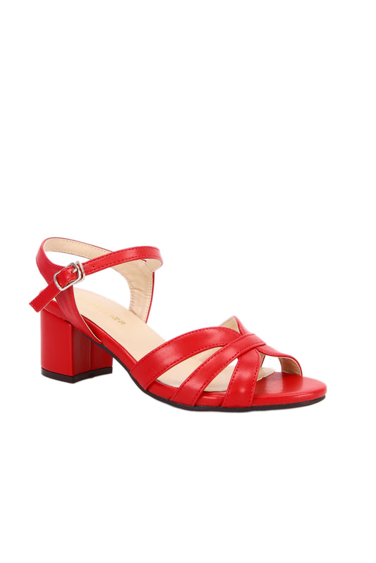 Spring and summer popular mid-heel women's shoes (with back ankle strap)  955-A1