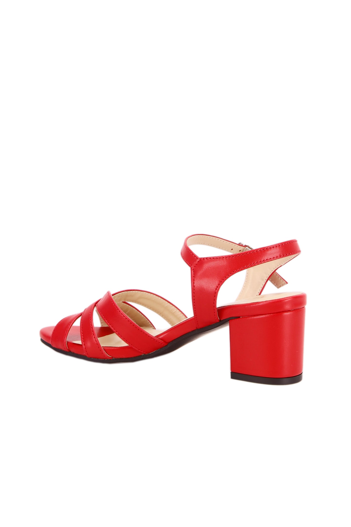 Spring and summer popular mid-heel women's shoes (with back ankle strap) 955-A1