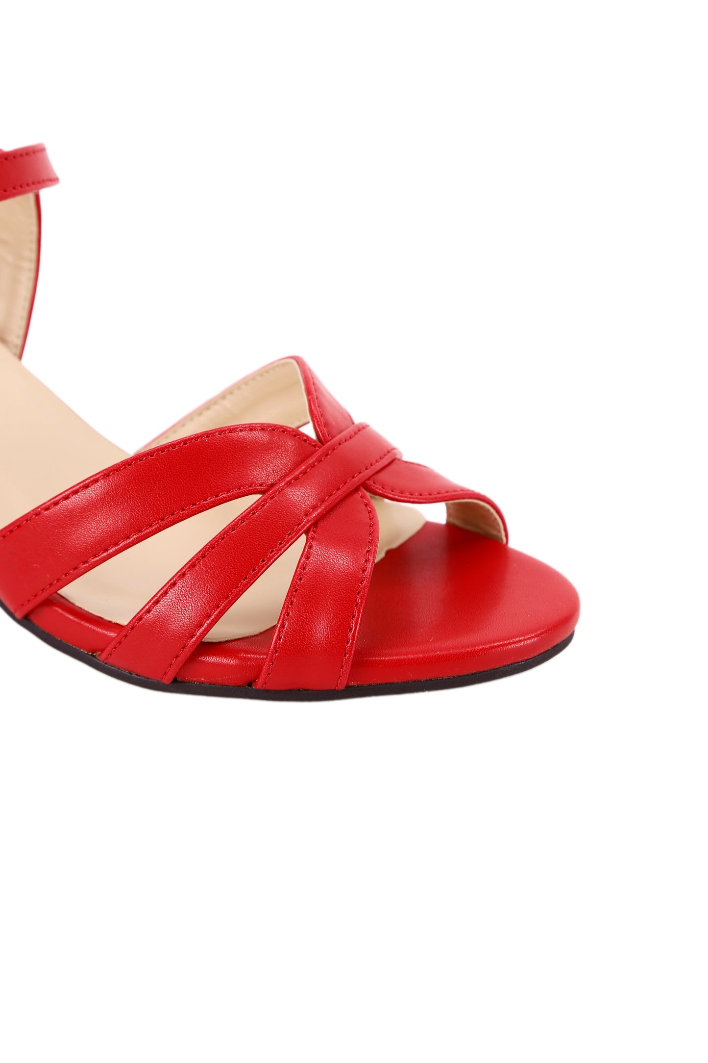 Spring and summer popular mid-heel women's shoes (with back ankle strap) 955-A1
