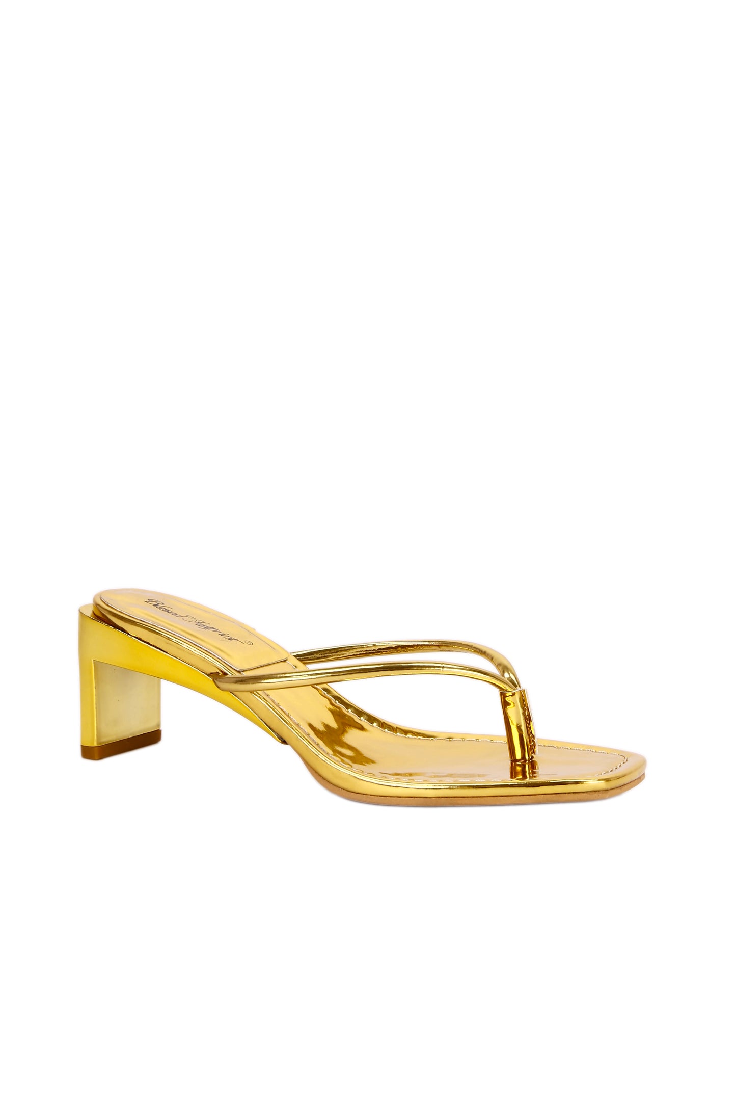 Half-round heel women's sandals 8137-1