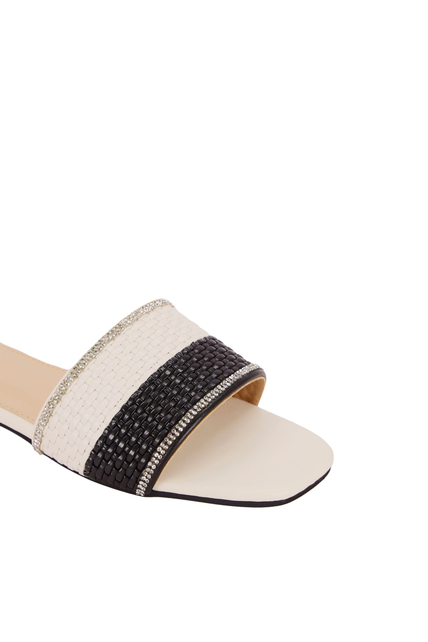 Korean Style Casual Flat Sandals For Women, Outdoor Wear, Open Toe, New Spring/Summer Roman Beach Sandals, Fashionable French Flat Sandals Suitable To Pair With Dresses For Beach Or Apartment, Flat Sandals, Mule Slip On 2208-3