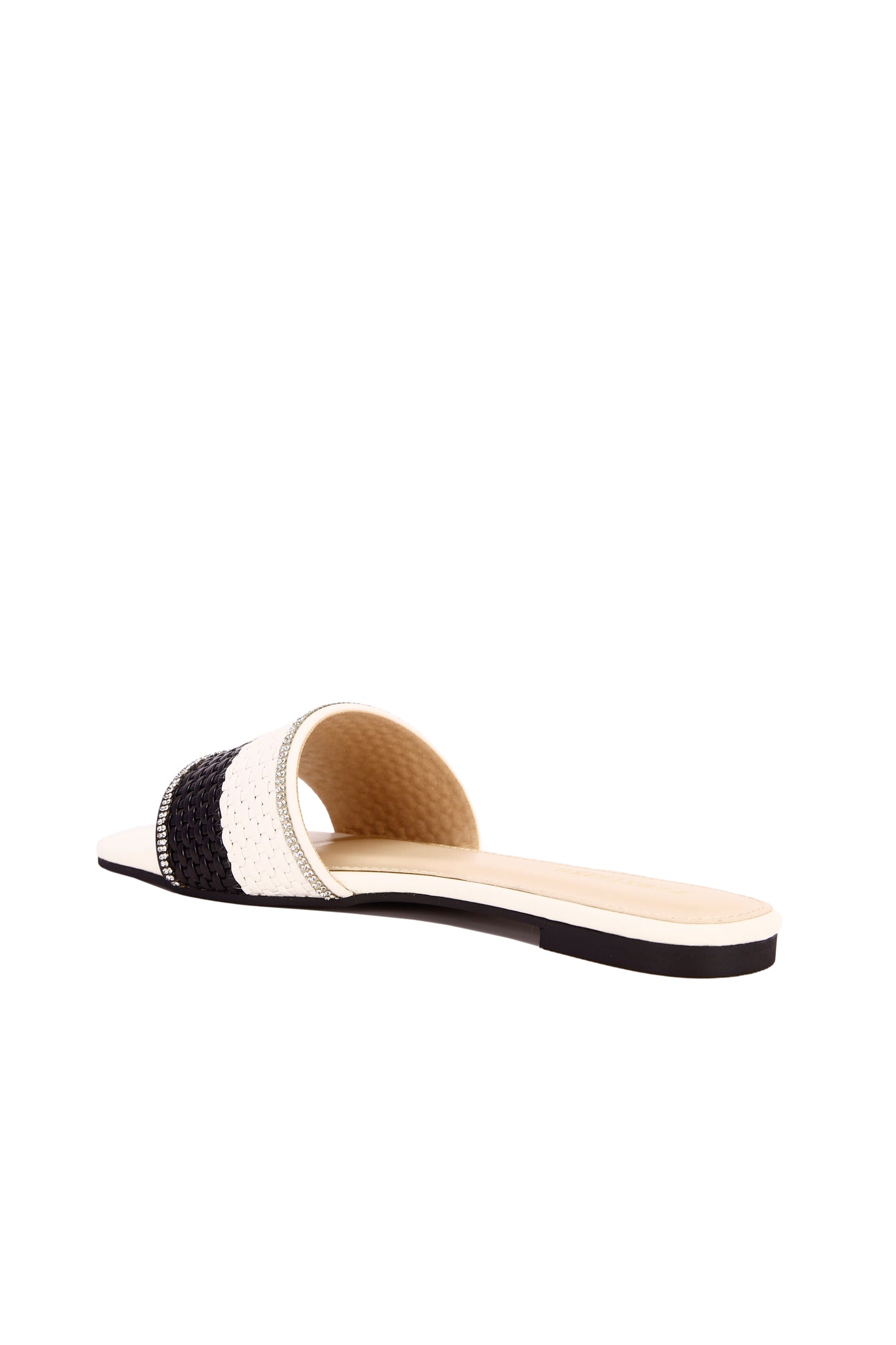 Korean Style Casual Flat Sandals For Women, Outdoor Wear, Open Toe, New Spring/Summer Roman Beach Sandals, Fashionable French Flat Sandals Suitable To Pair With Dresses For Beach Or Apartment, Flat Sandals, Mule Slip On 2208-3