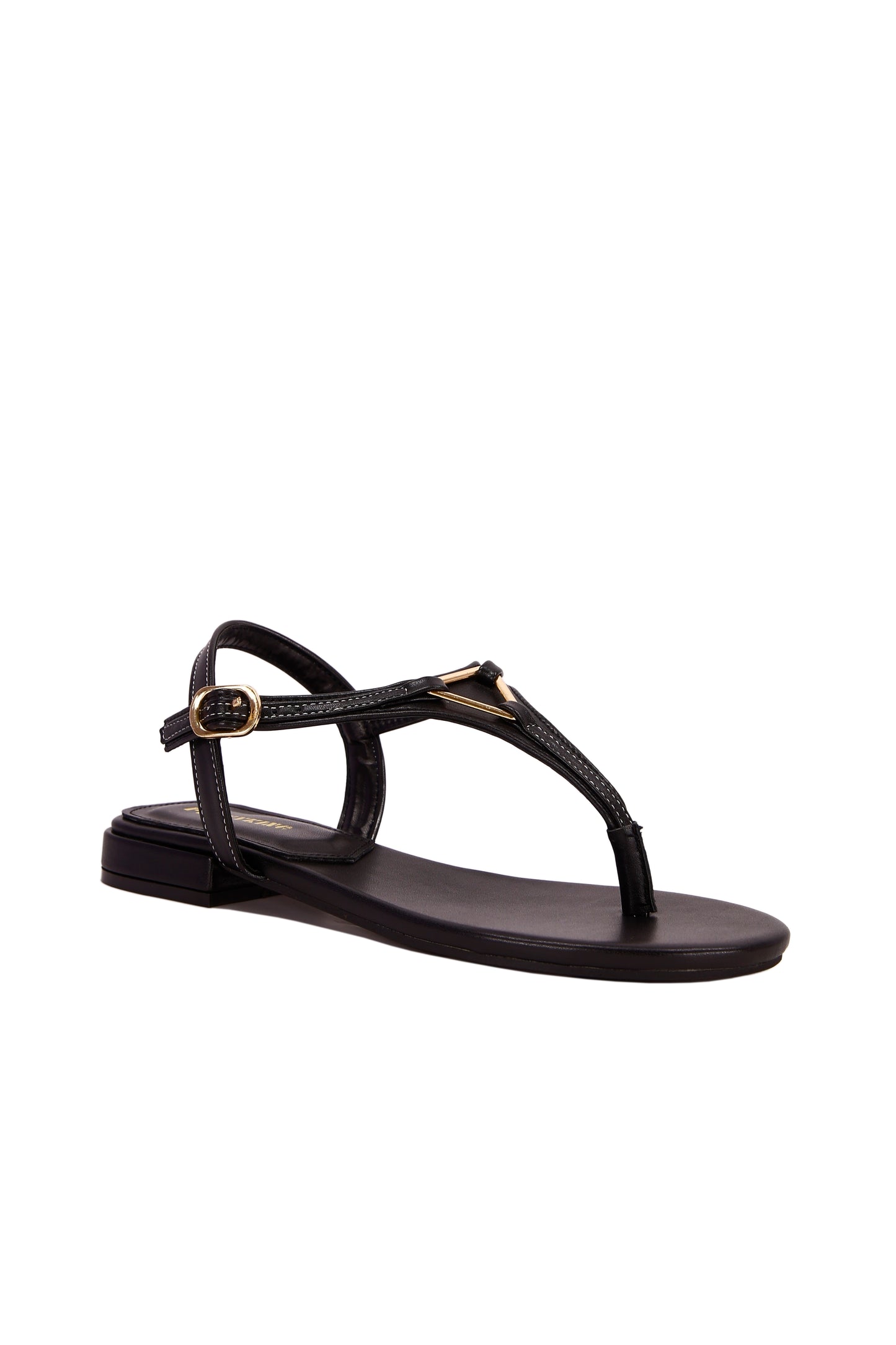 Women's minimalist herringbone flat shoes, slippers, with bare heels, practical and multifunctional, suitable for vacations 2633-1