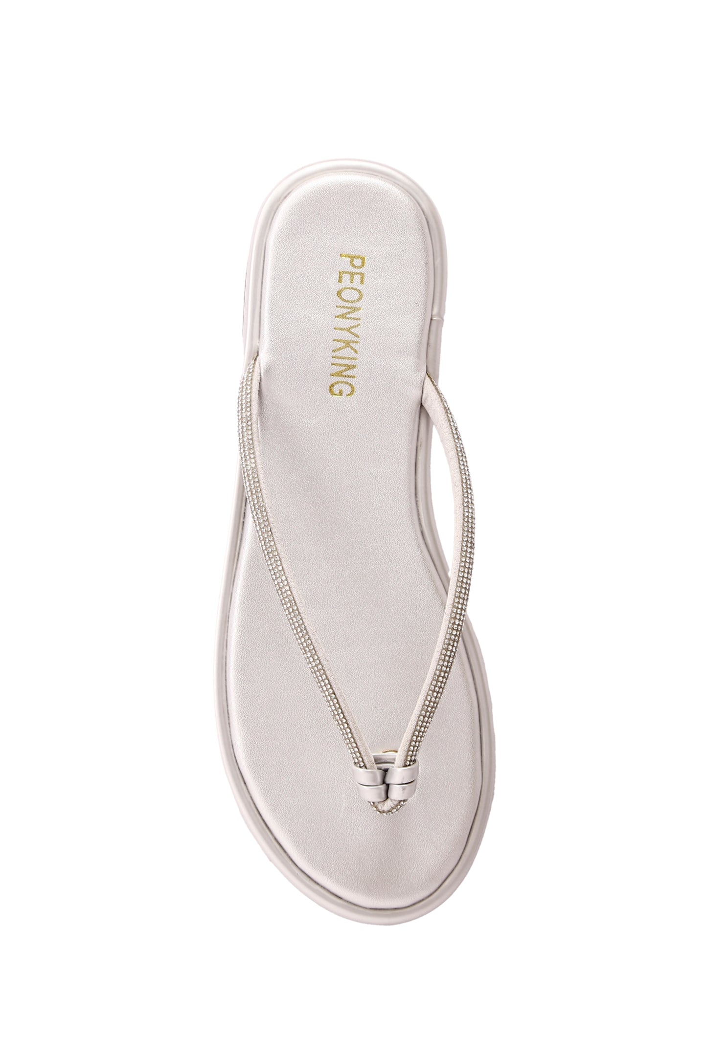 Fashionable herringbone slippers for women, with shiny texture made of metal fabric and diamond straps, a popular element in summer 3318-18