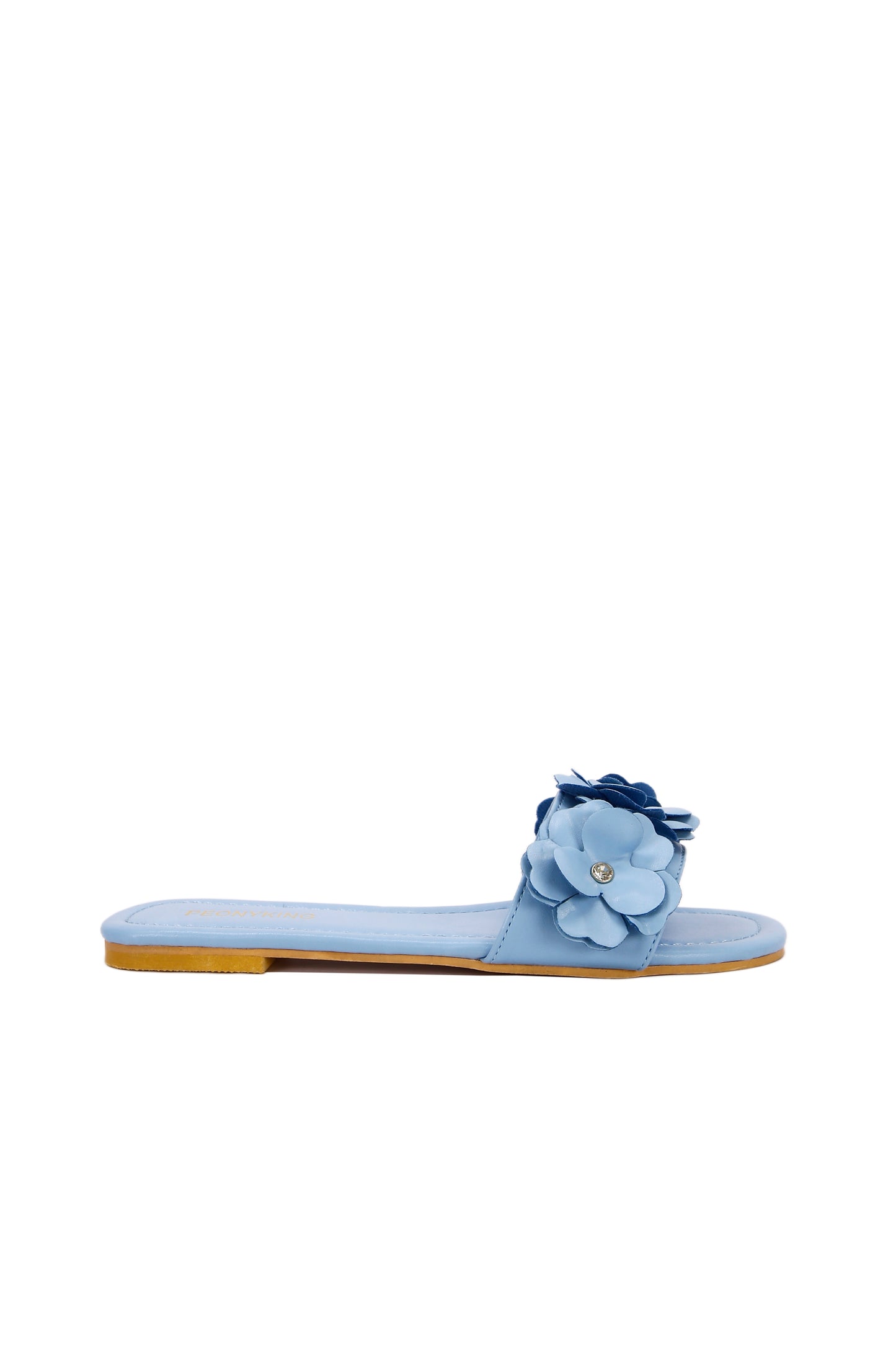 Women's summer fashion slippers, fine flowers suitable for young girls' daily 6066-2