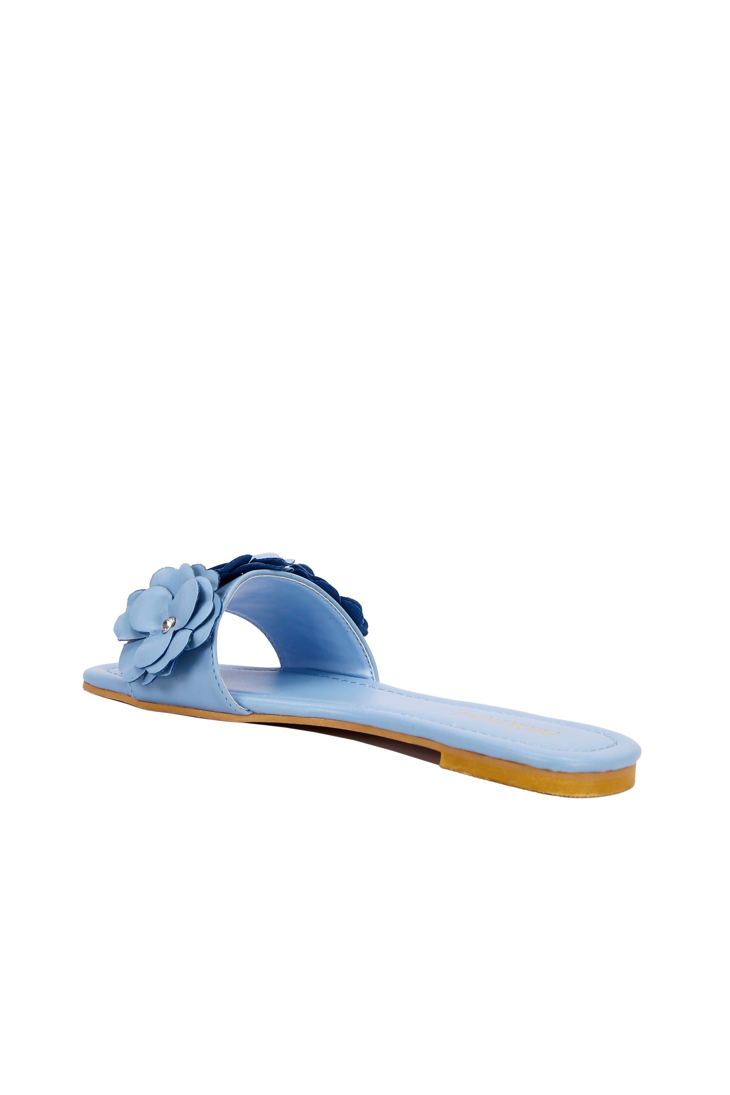 Women's summer fashion slippers, fine flowers suitable for young girls' daily 6066-2