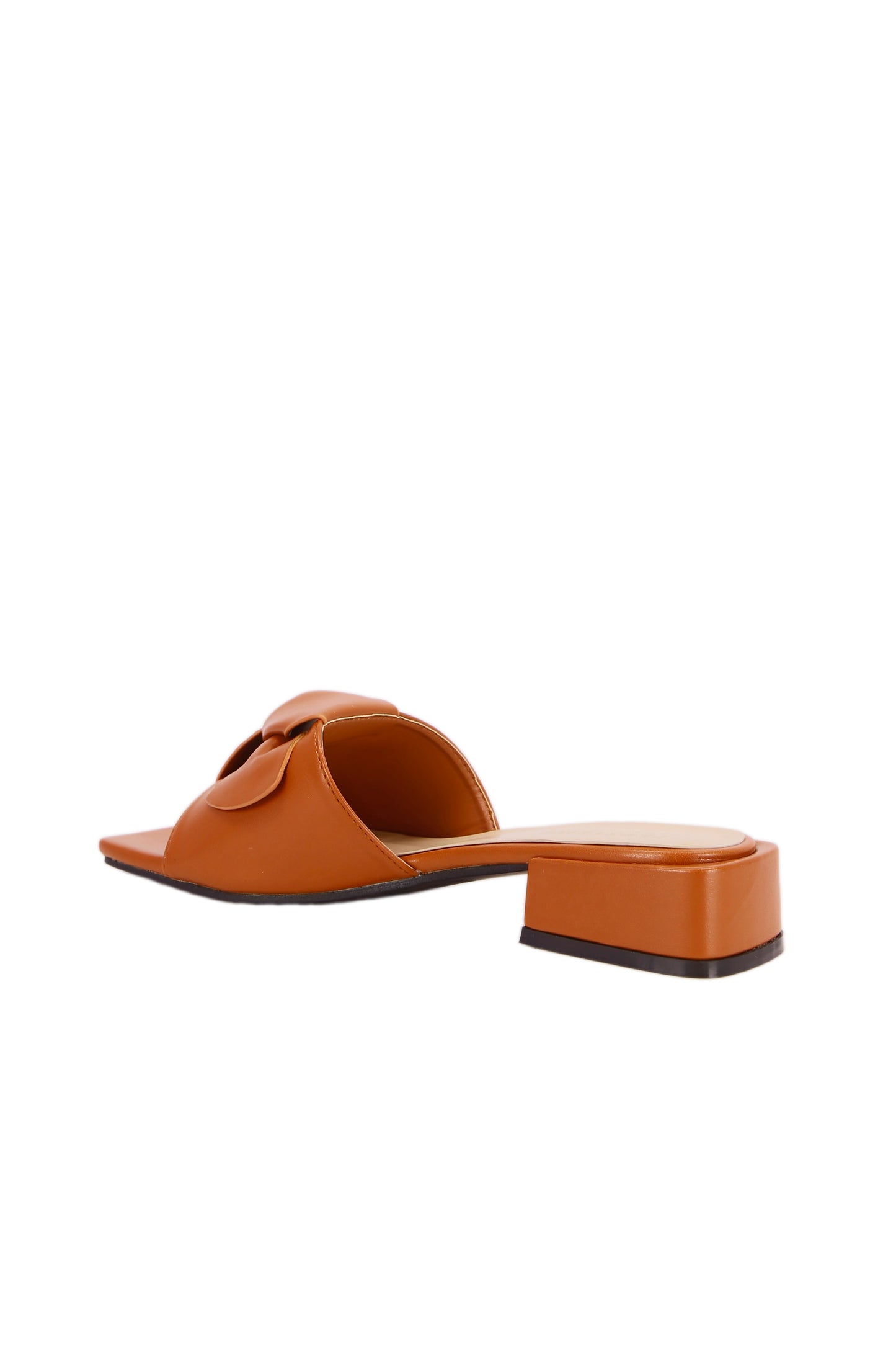 Summer popular coffee color low heel sandals 2100-1
