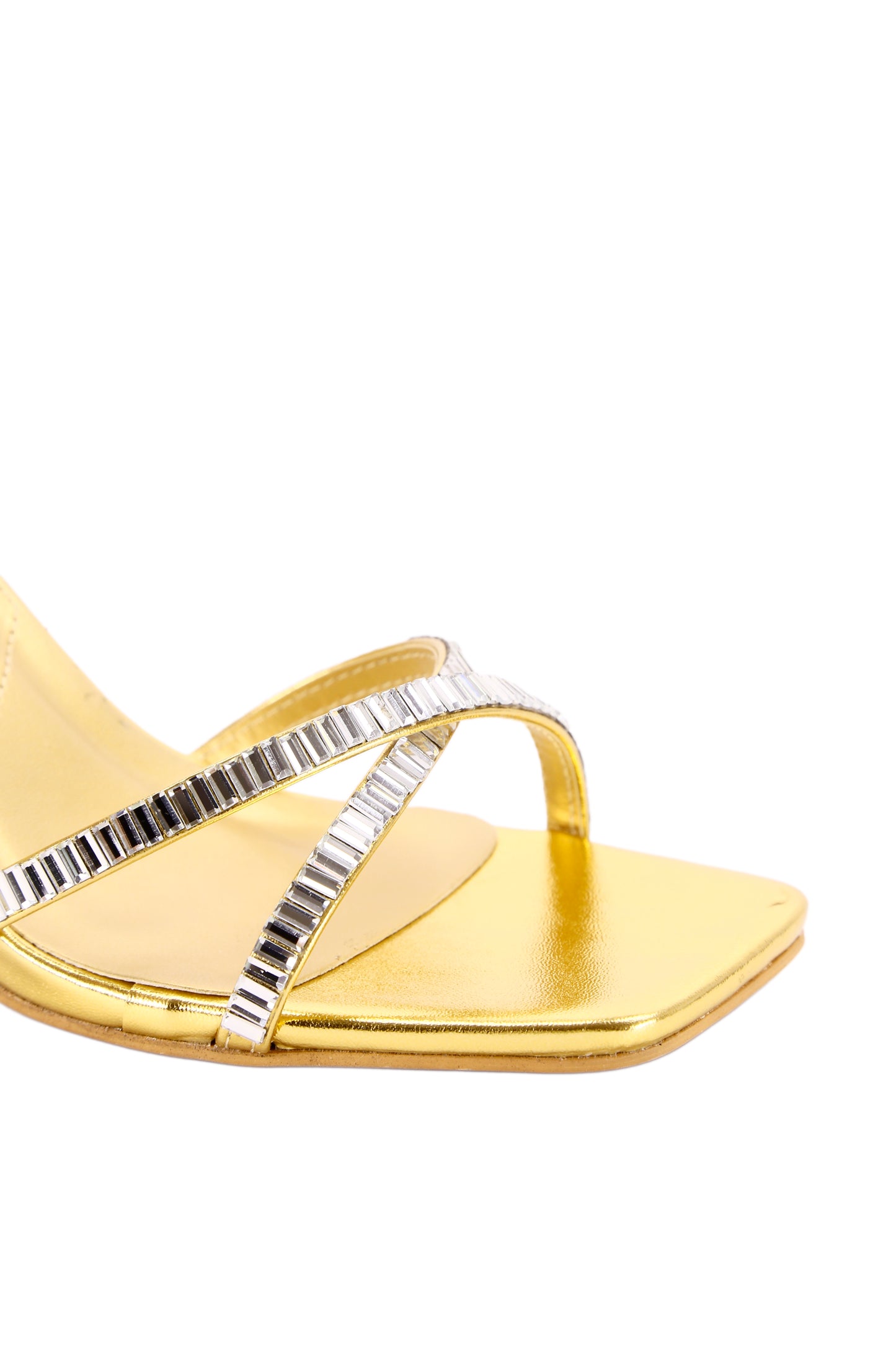 Women's stiletto high heel fashion sandals with diamond cross straps, ankle strap women's shoes, elegant design, suitable for weddings, parties and other formal occasions 3515-2