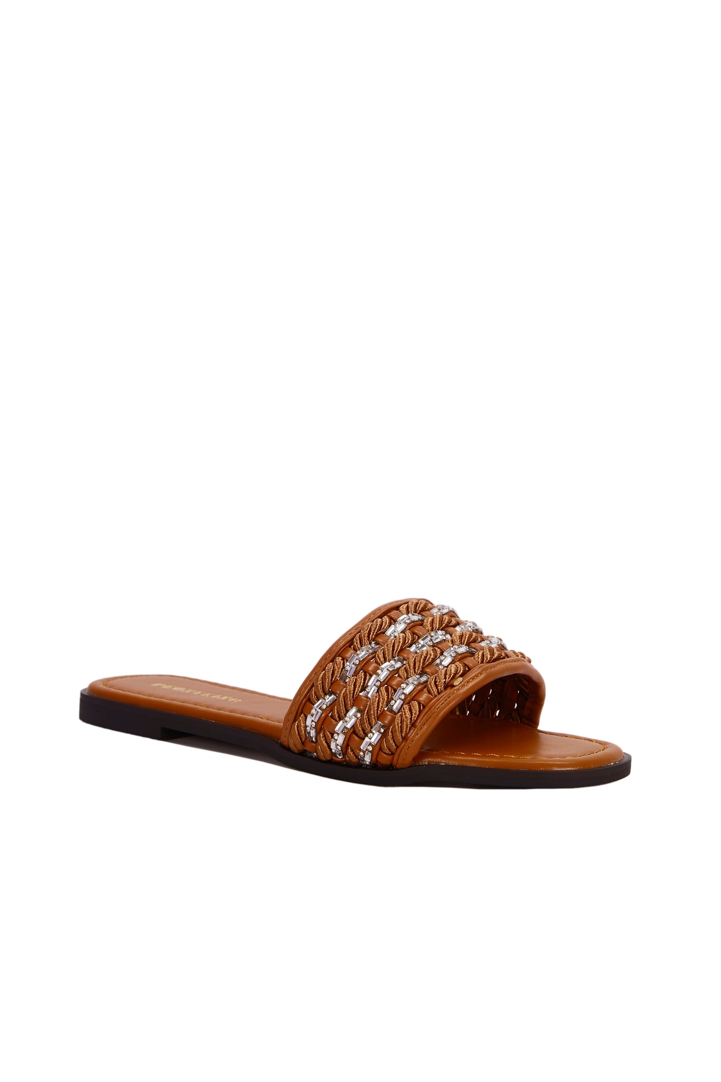 Women's Fashion Sandals with Luxurious Imitation Diamonds 909-14
