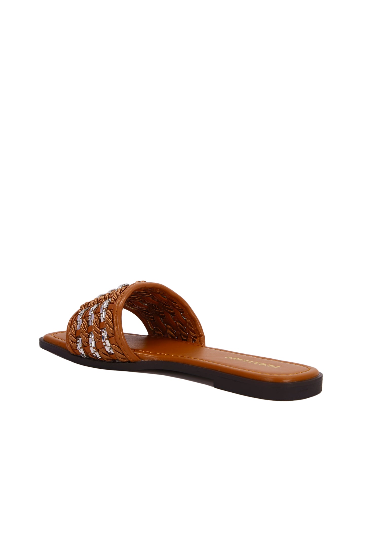 Women's Fashion Sandals with Luxurious Imitation Diamonds 909-14