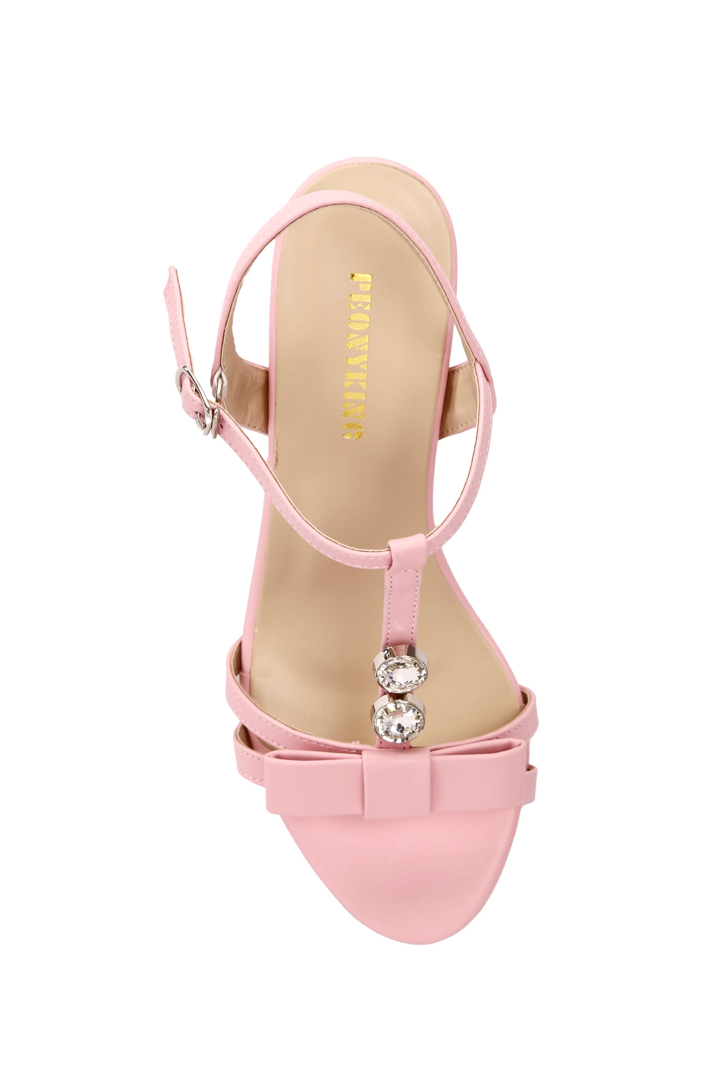2024 new style women's high heel sandals, summer fashion shoes, square toe and ankle strap buckle, elegant peach pink wide band platform shoes, suitable for party 955-A3