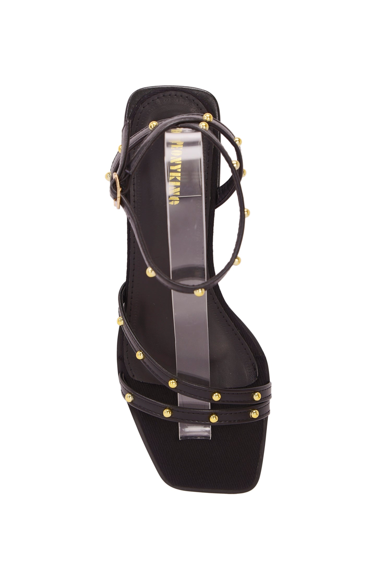Women's simple diamond ankle strap mid-heel open-toe sandals, elegant and suitable for daily life, work and leisure
6231-1
